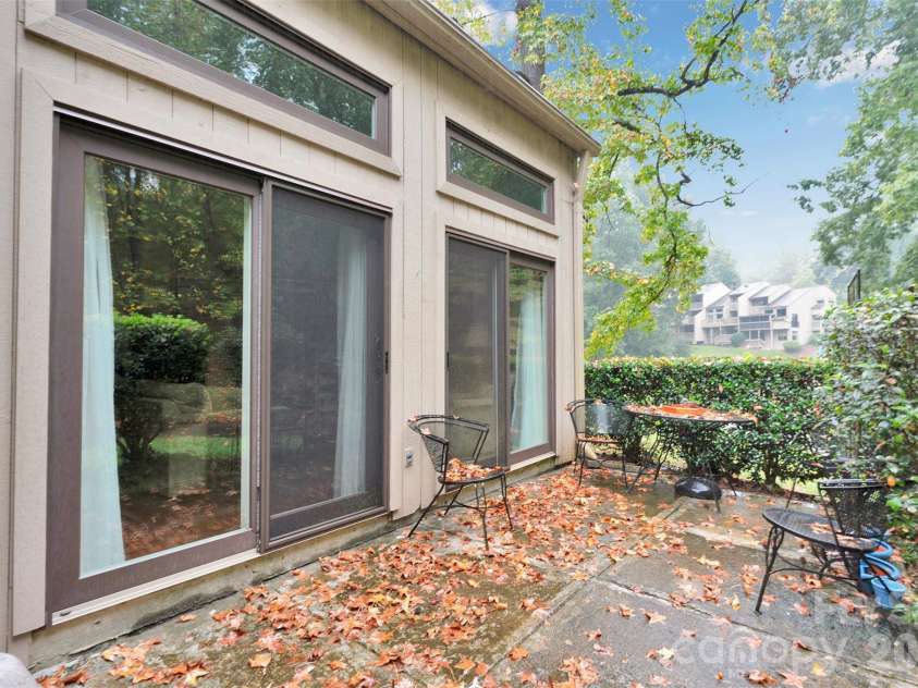 36 Old Post Road, Lake Wylie, SC 29710.  MLS# CAR4307566, YatesRealty ID 3472. Back patio