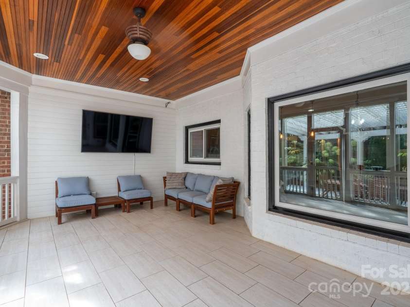 5201 Jupiter Hills Court, Charlotte, NC 28277.  MLS# CAR4294389, YatesRealty ID 34725. Back screened in patio