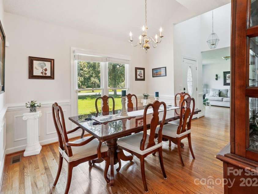 8300 Quail Hollow Drive, Harrisburg, NC 28075.  MLS# CAR4295062, YatesRealty ID 34726. Dining Room.