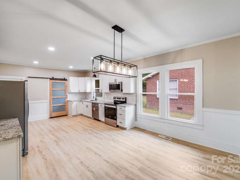 238 Academy Avenue, Concord, NC 28025.  MLS# CAR4280735, YatesRealty ID 34729. Kitchen + Dining Area 2