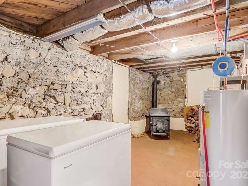 1639 Soco Road, Maggie Valley, NC 28751.  MLS# CAR4214024, YatesRealty ID 3473. Partial finished basement