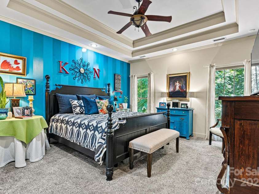 6212 Hayden Drive, Hickory, NC 28601.  MLS# CAR4283488, YatesRealty ID 34736. Primary Bedroom/Window View 