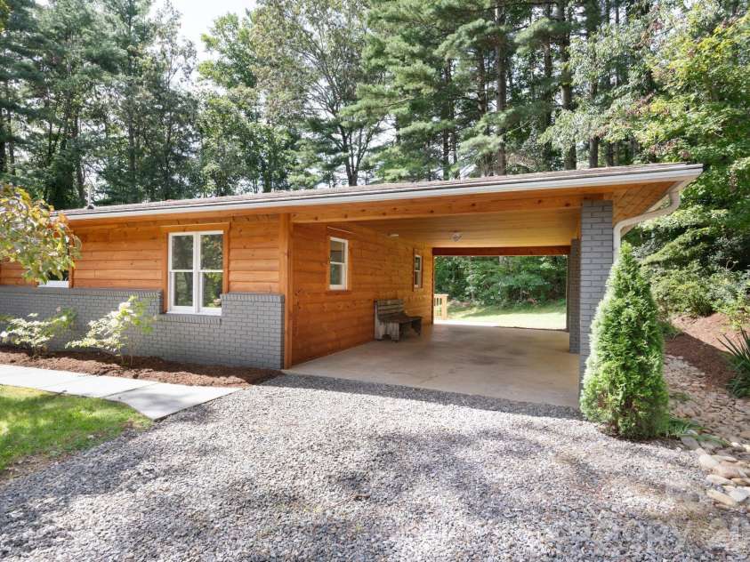 15 Pine Ridge Court, Fletcher, NC 28732.  MLS# CAR4338257, YatesRealty ID 34739. Spacious Carport and Ample Parking