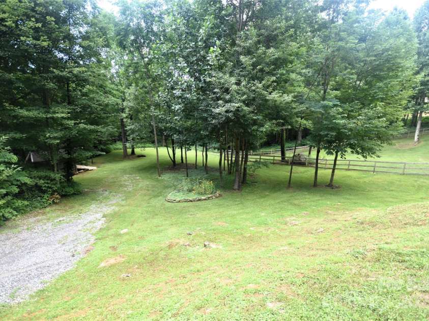 120 Spotted Fawn Lane, Waynesville, NC 28785.  MLS# CAR4284528, YatesRealty ID 34742. Beautiful land in front of the home