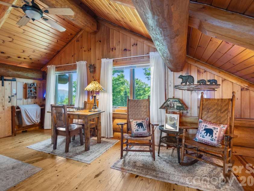 300 Licklog Mountain Trail, Burnsville, NC 28714.  MLS# CAR4399926, YatesRealty ID 34746. Loft
