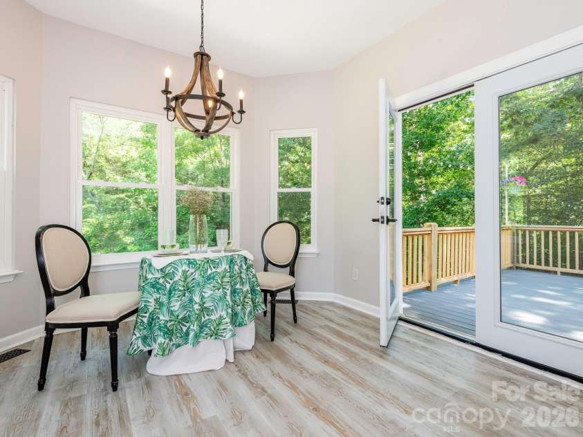 1300 Copper Creek Lane, Fort Mill, SC 29715.  MLS# CAR4392072, YatesRealty ID 34752. Breakfast Dining Area