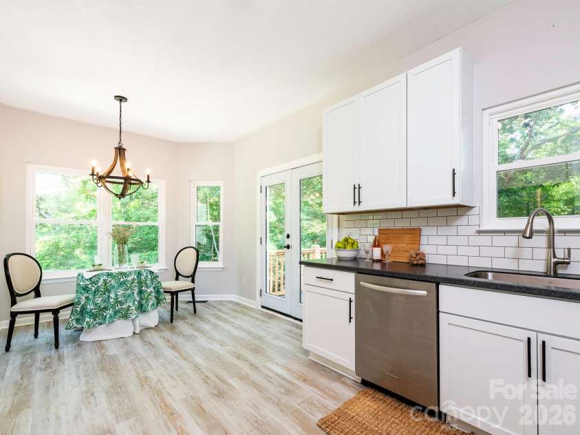 1300 Copper Creek Lane, Fort Mill, SC 29715.  MLS# CAR4392072, YatesRealty ID 34752. Kitchen and Breakfast/Dining Area