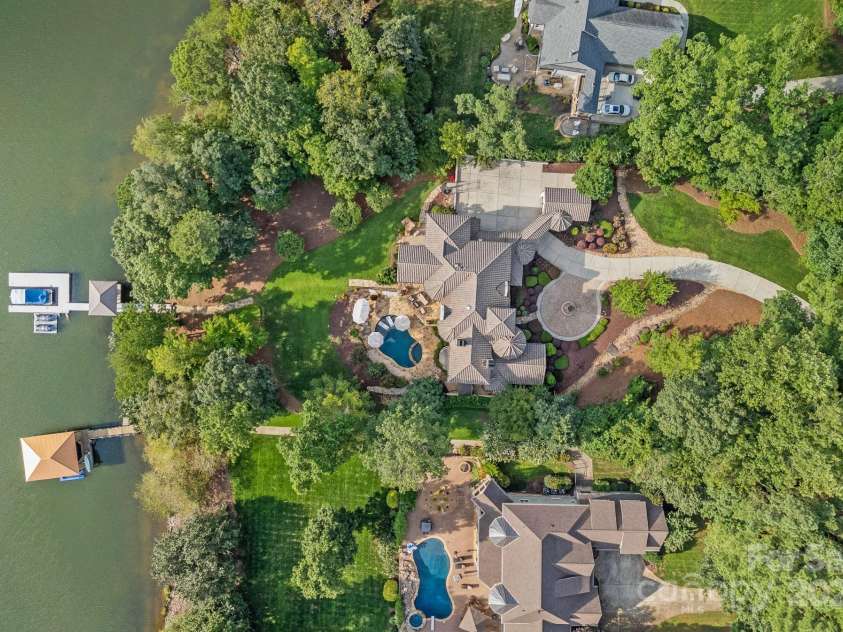 6821 Pebble Bay Drive, Denver, NC 28037.  MLS# CAR4292691, YatesRealty ID 34754. Aerial View