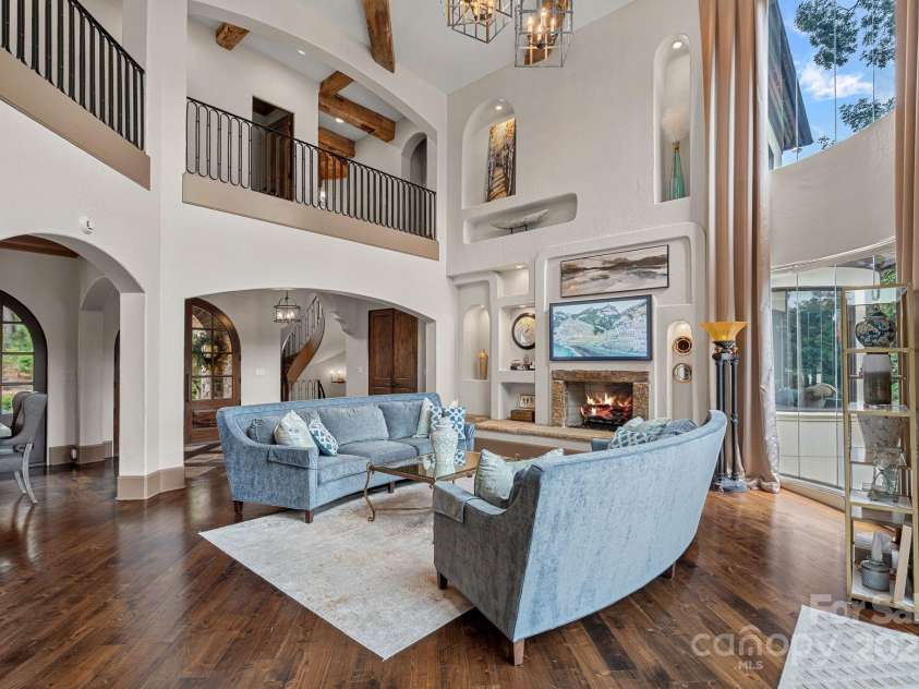 6821 Pebble Bay Drive, Denver, NC 28037.  MLS# CAR4292691, YatesRealty ID 34754. Balcony overlooking the Great Room