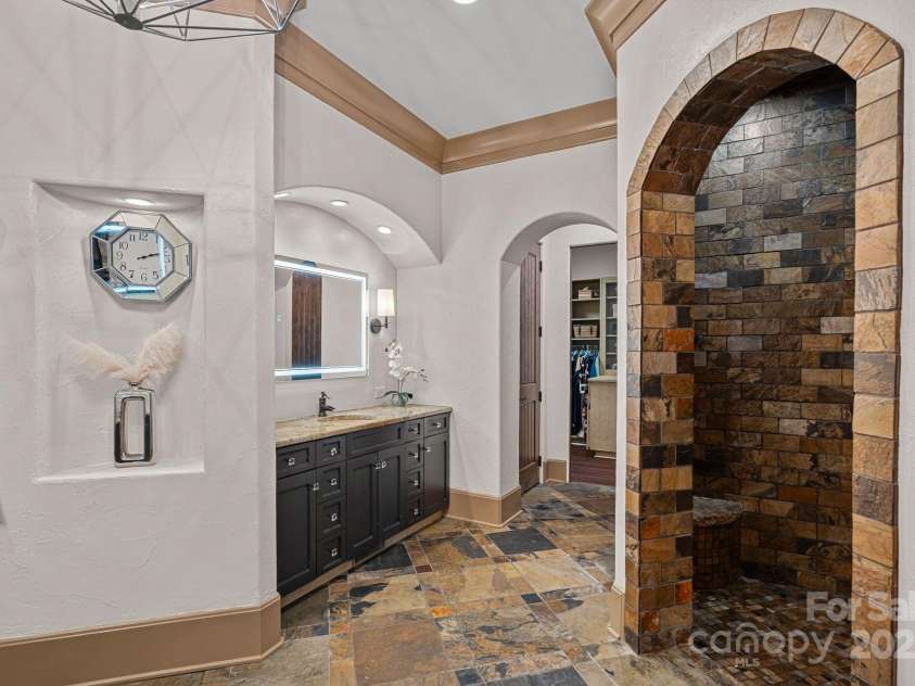 6821 Pebble Bay Drive, Denver, NC 28037.  MLS# CAR4292691, YatesRealty ID 34754. Primary Bath - Muli-head shower with overhead rain shower