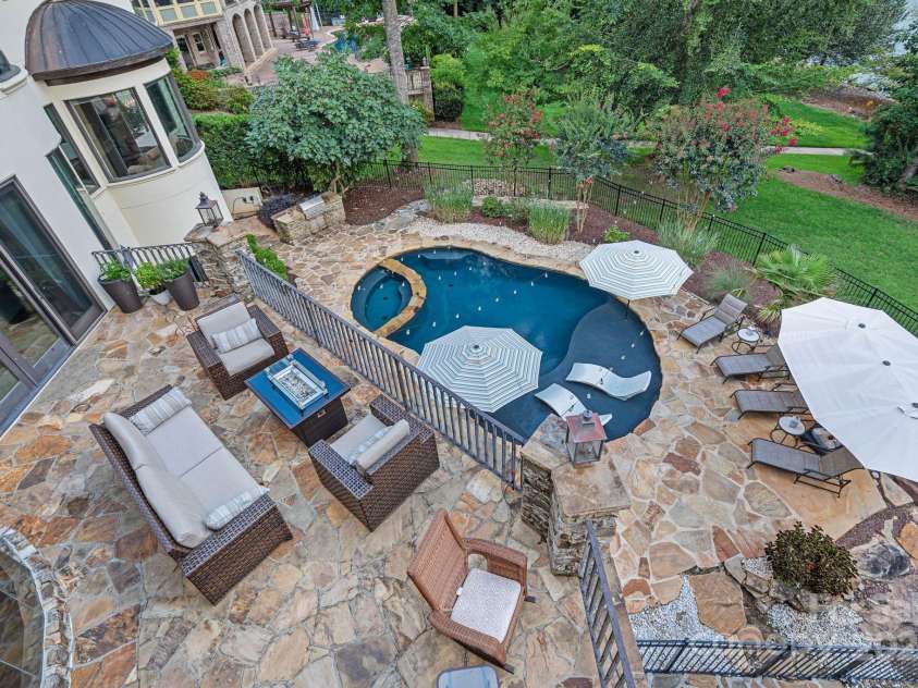 6821 Pebble Bay Drive, Denver, NC 28037.  MLS# CAR4292691, YatesRealty ID 34754. View from 3rd floor veranda