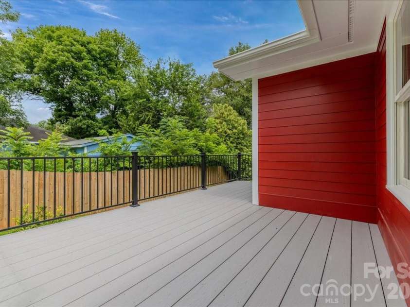 404 Williamson Street, Fort Mill, SC 29715.  MLS# CAR4396428, YatesRealty ID 34763. Rear deck
