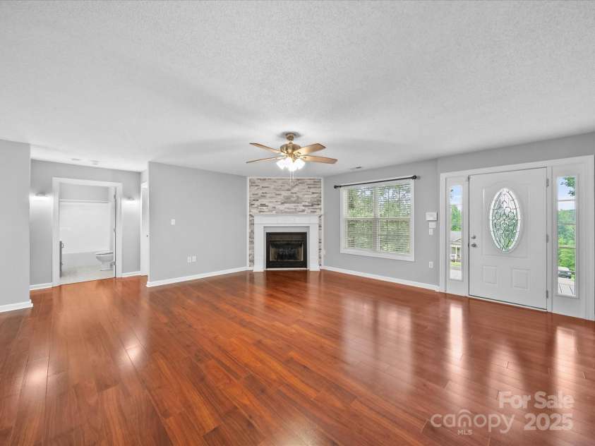 1585 Nathanial Street, Newton, NC 28658.  MLS# CAR4289013, YatesRealty ID 34764. Living room