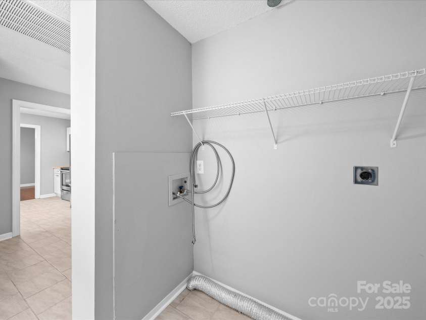 1585 Nathanial Street, Newton, NC 28658.  MLS# CAR4289013, YatesRealty ID 34764. Washer and Dryer Hookup