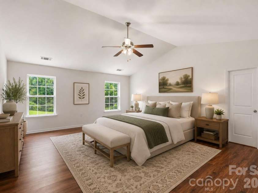 137 Rippling Water Drive, Mount Holly, NC 28120.  MLS# CAR4396170, YatesRealty ID 34767. Primary Rm Virtually Staged