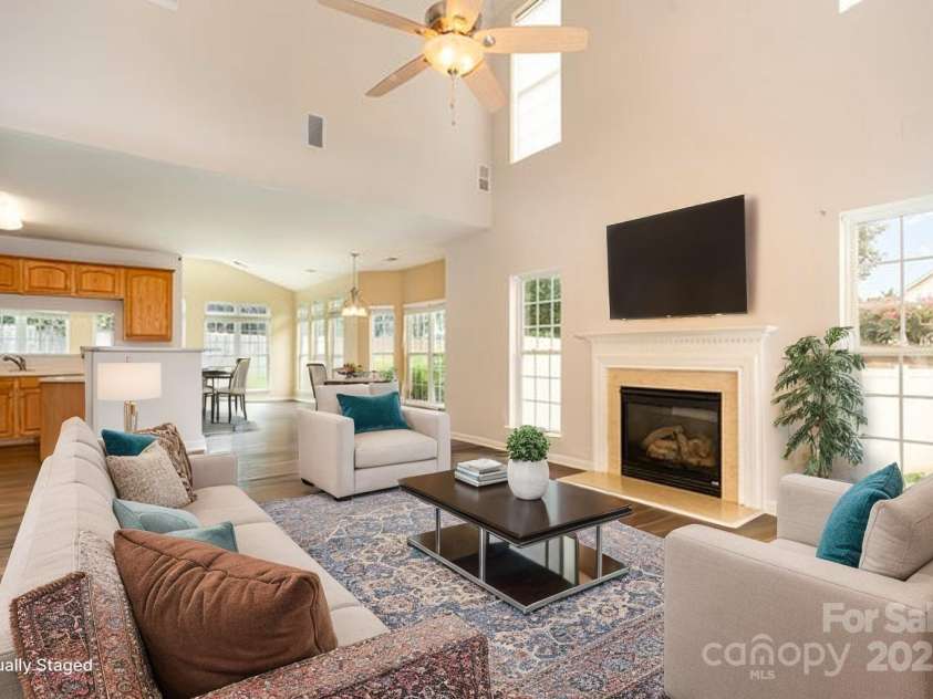 5128 Balsam Bark Lane, Fort Mill, SC 29708.  MLS# CAR4276601, YatesRealty ID 34767. Virtually staged