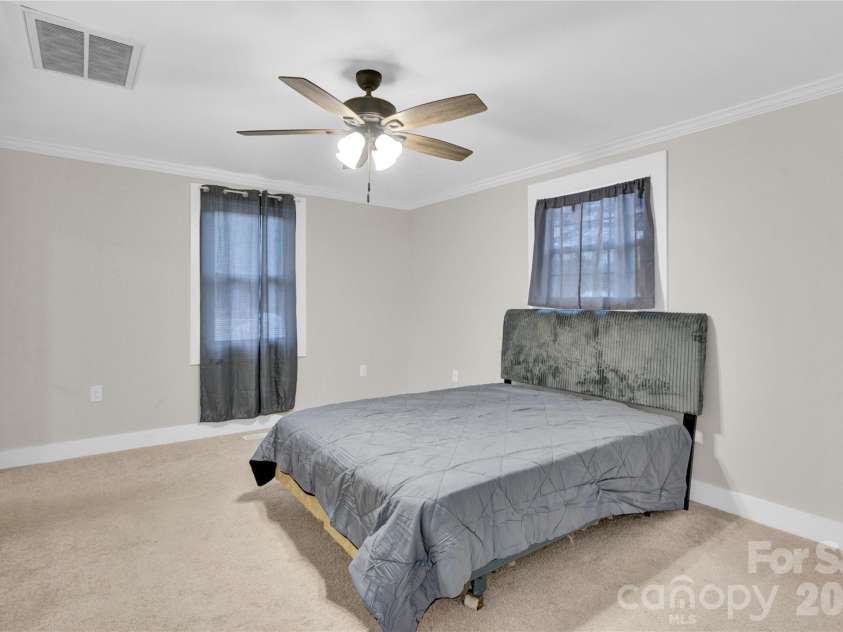 5020 Foster Road, Cleveland, NC 27013.  MLS# CAR4334611, YatesRealty ID 3477. Primary Bedroom