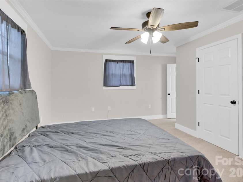 5020 Foster Road, Cleveland, NC 27013.  MLS# CAR4334611, YatesRealty ID 3477. Primary Bedroom