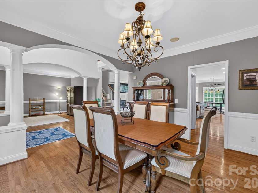 9220 Kensington Forest Drive, Harrisburg, NC 28075.  MLS# CAR4396043, YatesRealty ID 34771. Formal Dining