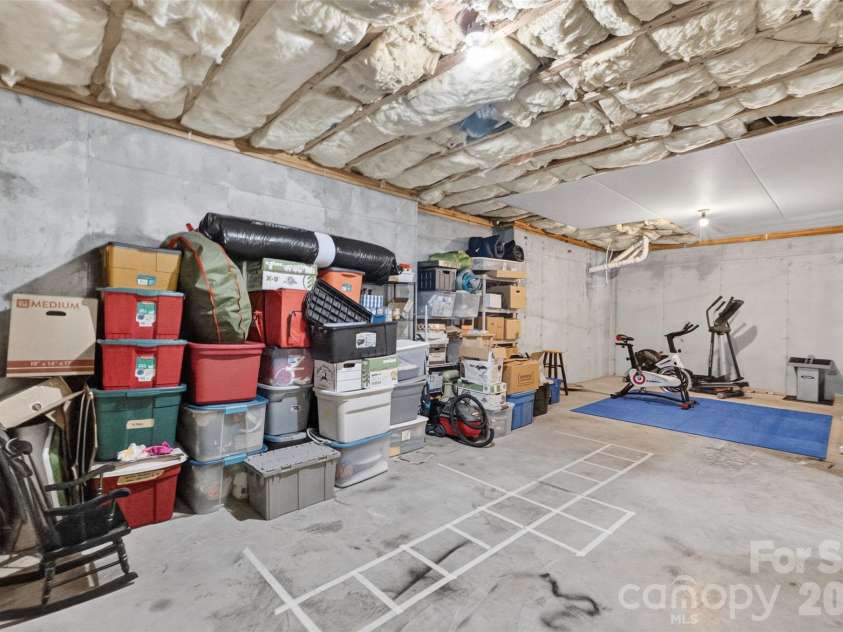 9220 Kensington Forest Drive, Harrisburg, NC 28075.  MLS# CAR4396043, YatesRealty ID 34771. Heated/Cooled Unfinished Basement