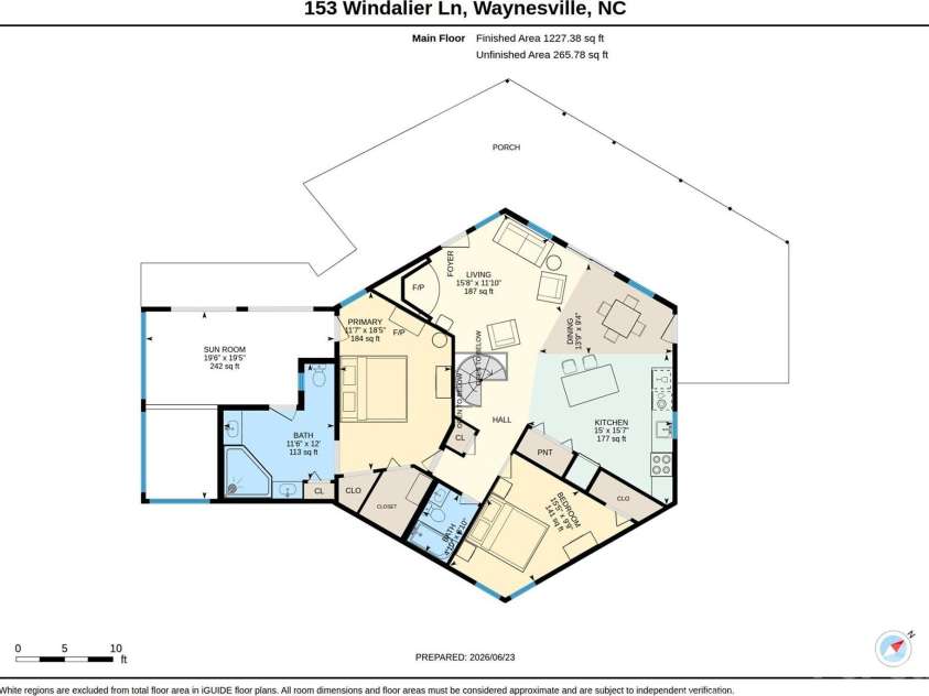 153 Windalier Lane, Waynesville, NC 28786.  MLS# CAR4398606, YatesRealty ID 34774. 