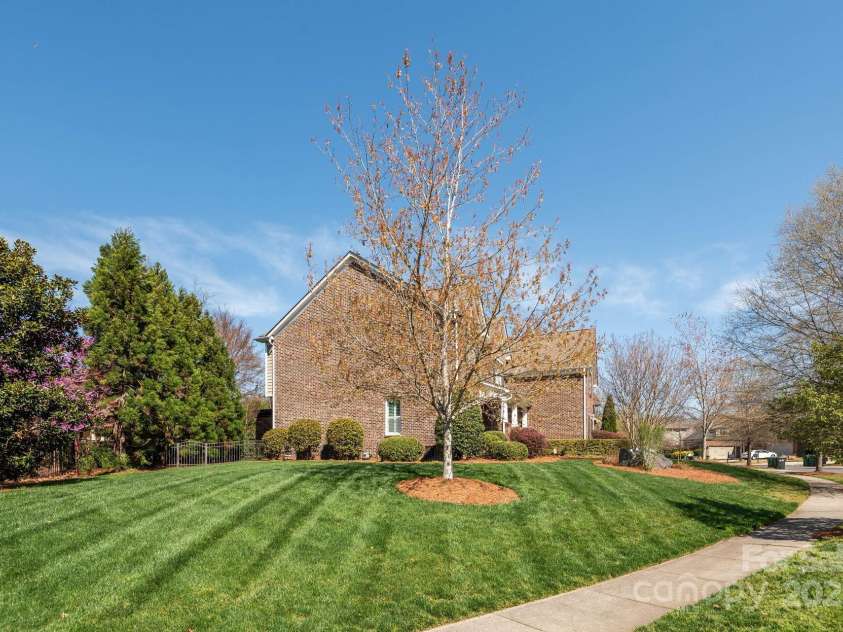 4225 Jasmin May Drive, Charlotte, NC 28226.  MLS# CAR4238243, YatesRealty ID 3478. Expansive side yard with limitless options.