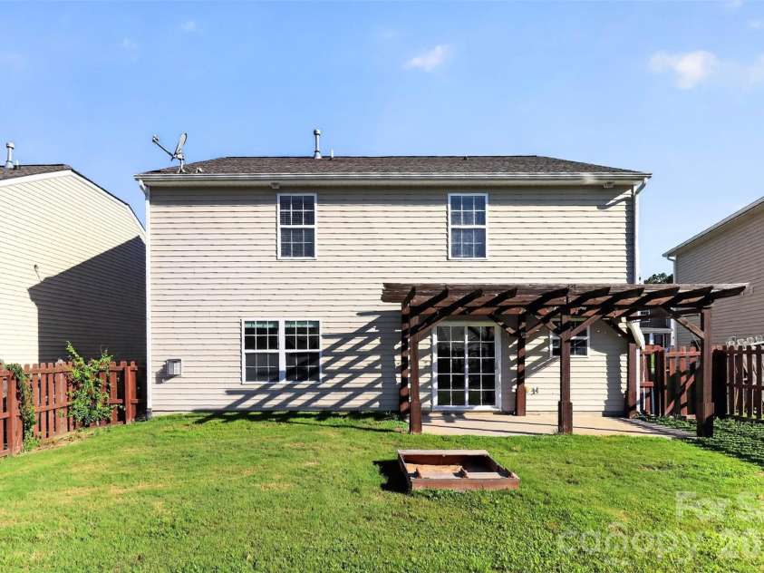 2043 Grimley Lane, Fort Mill, SC 29707.  MLS# CAR4397584, YatesRealty ID 34788. Rear elevation