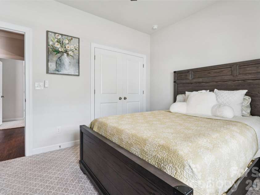 3850 Longmore Lane, Kannapolis, NC 28081.  MLS# CAR4394364, YatesRealty ID 34789. Front secondary bedroom with large closet