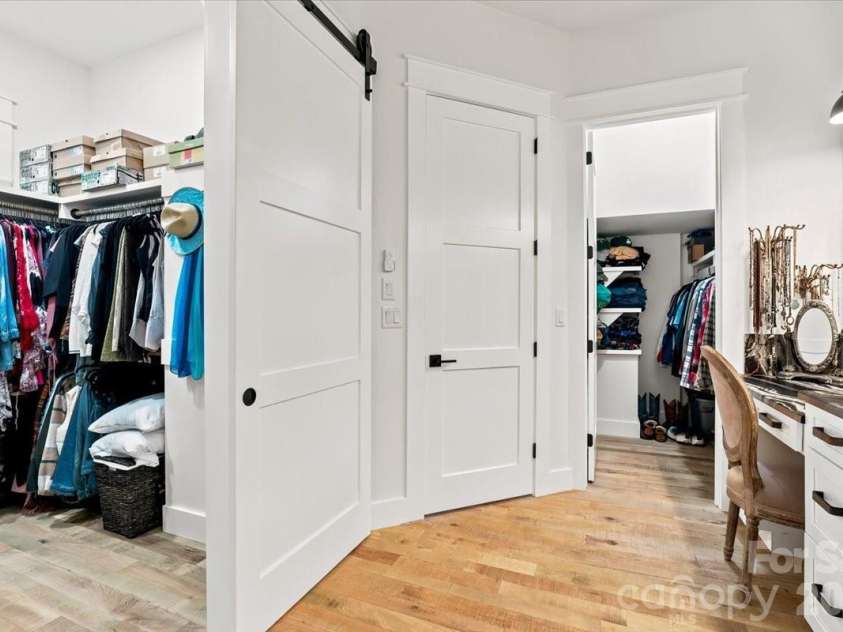 241 Ataya Trail, Maggie Valley, NC 28751.  MLS# CAR4397152, YatesRealty ID 34790. His and Hers closets