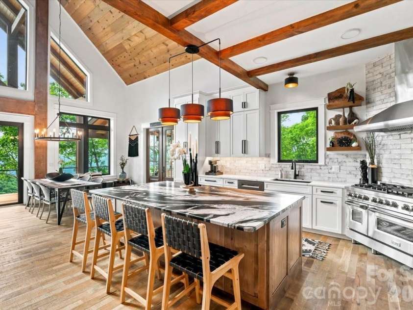 241 Ataya Trail, Maggie Valley, NC 28751.  MLS# CAR4397152, YatesRealty ID 34790. Kitchen