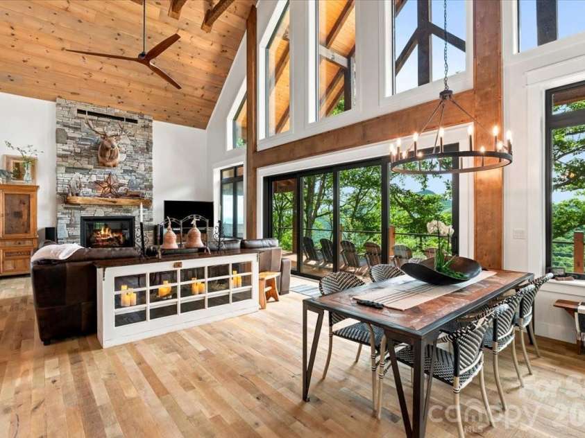 241 Ataya Trail, Maggie Valley, NC 28751.  MLS# CAR4397152, YatesRealty ID 34790. Main living