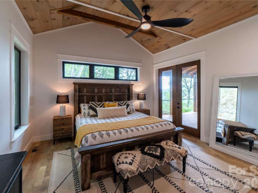 241 Ataya Trail, Maggie Valley, NC 28751.  MLS# CAR4397152, YatesRealty ID 34790. Primary Bedroom 1st Floor