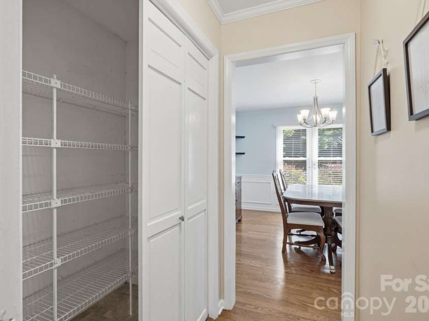 1307 Bennington Drive, Concord, NC 28027.  MLS# CAR4394674, YatesRealty ID 34794. Large Pantry