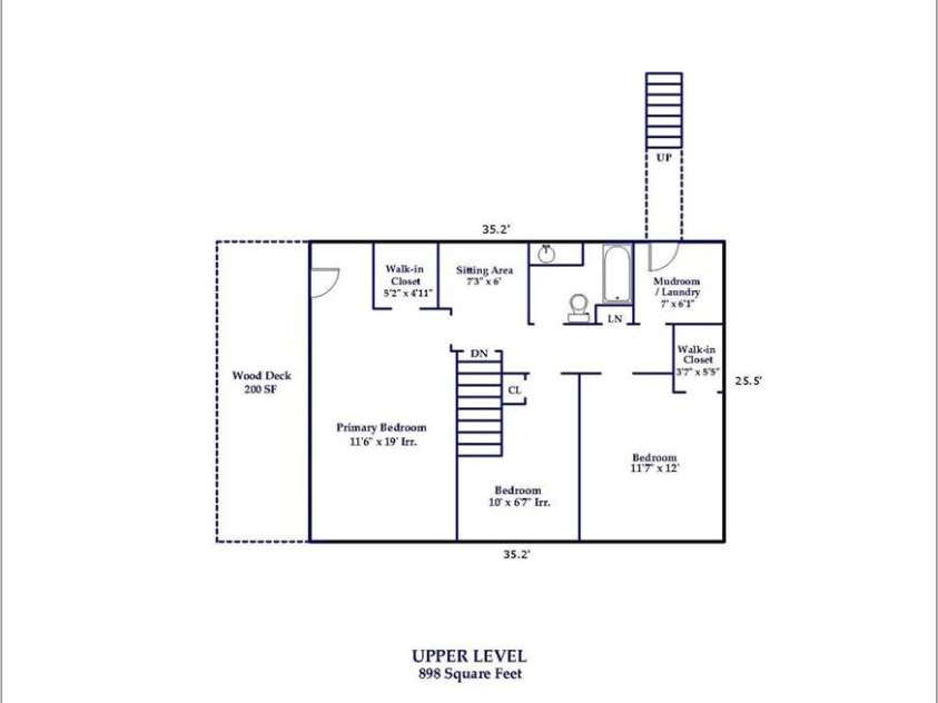 102 Little House Road, Tryon, NC 28782.  MLS# CAR4395384, YatesRealty ID 34796. Floor plan upper level