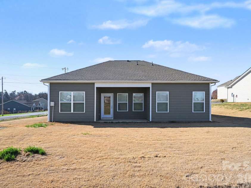 29195 Kaylan Lane, Albemarle, NC 28001.  MLS# CAR4356026, YatesRealty ID 34798. Back View