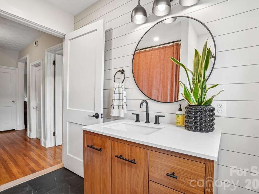 111 Bennett Street, Burnsville, NC 28714.  MLS# CAR4390784, YatesRealty ID 34804. Downstairs Bedroom 2