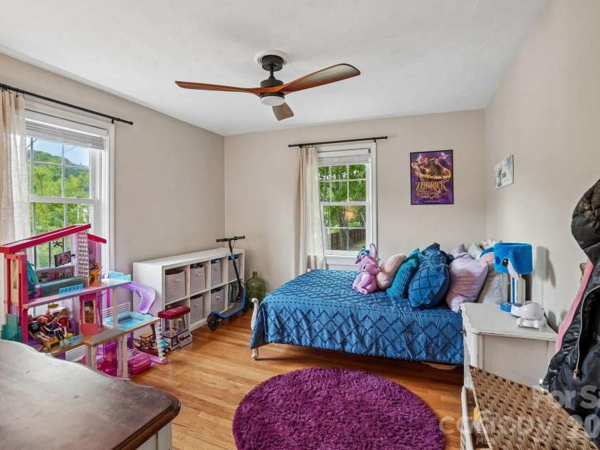 111 Bennett Street, Burnsville, NC 28714.  MLS# CAR4390784, YatesRealty ID 34804. Downstairs bedroom/office