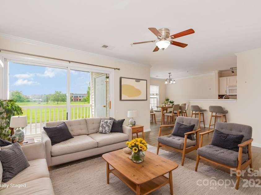 3809 Carl Parmer Drive, Harrisburg, NC 28075.  MLS# CAR4289550, YatesRealty ID 3481. Virtually staged