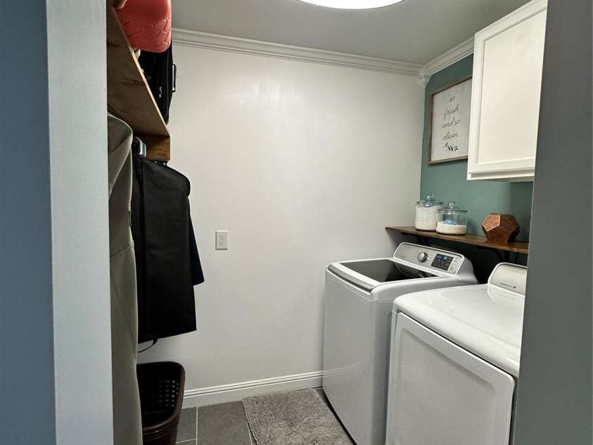706 Sides Street, Rockwell, NC 28138.  MLS# CAR4283920, YatesRealty ID 34813. Full laundry room with storage