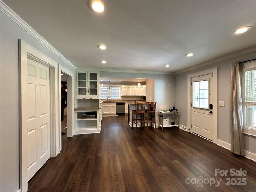 706 Sides Street, Rockwell, NC 28138.  MLS# CAR4283920, YatesRealty ID 34813. Looking through the dining room into the kitchen