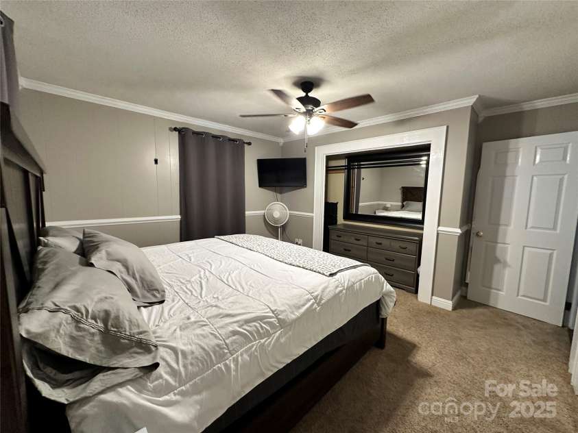 706 Sides Street, Rockwell, NC 28138.  MLS# CAR4283920, YatesRealty ID 34813. Primary bedroom