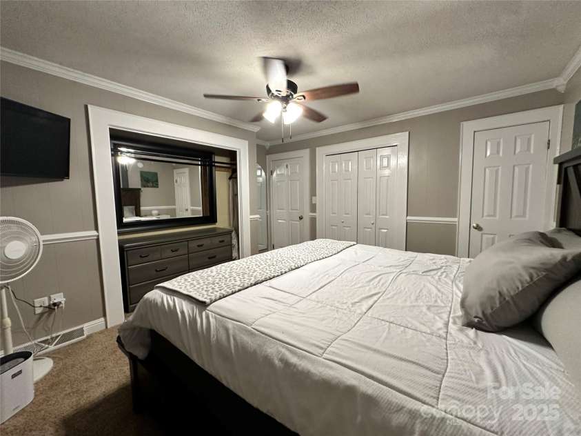 706 Sides Street, Rockwell, NC 28138.  MLS# CAR4283920, YatesRealty ID 34813. Primary bedroom