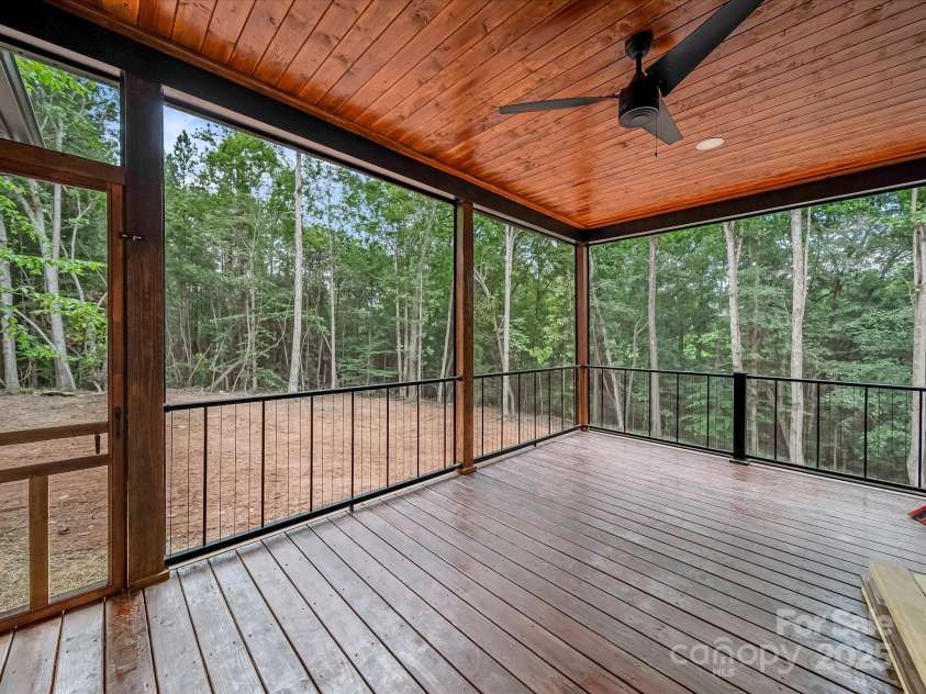 110 Rupard Road, Statesville, NC 28625.  MLS# CAR4232125, YatesRealty ID 34816. Back screened porch