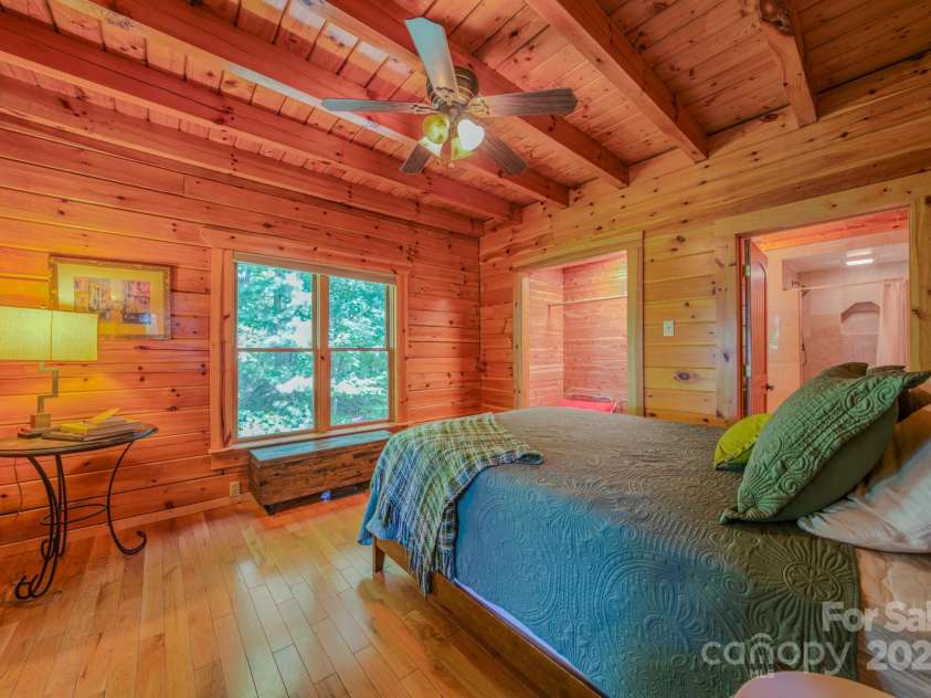 1595 Grants Mountain Road, Marion, NC 28752.  MLS# CAR4294934, YatesRealty ID 34822. Primary Bedroom