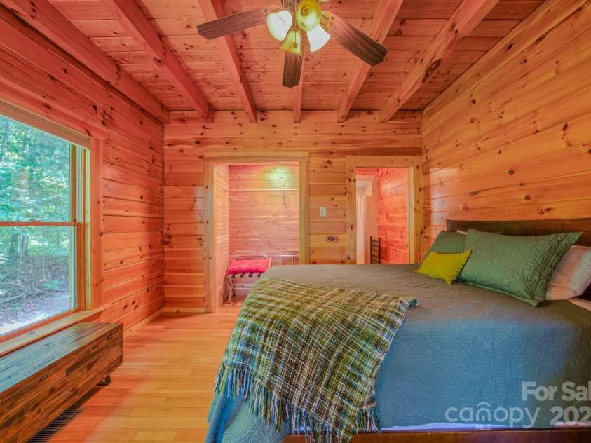 1595 Grants Mountain Road, Marion, NC 28752.  MLS# CAR4294934, YatesRealty ID 34822. Primary Bedroom