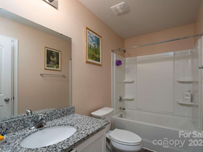 1219 Amberlight Circle, Salisbury, NC 28144.  MLS# CAR4295292, YatesRealty ID 34832. Guest bathroom
