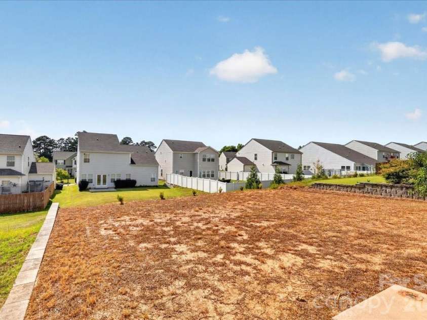 178 Fesperman Circle, Troutman, NC 28166.  MLS# CAR4400193, YatesRealty ID 34835. Backyard