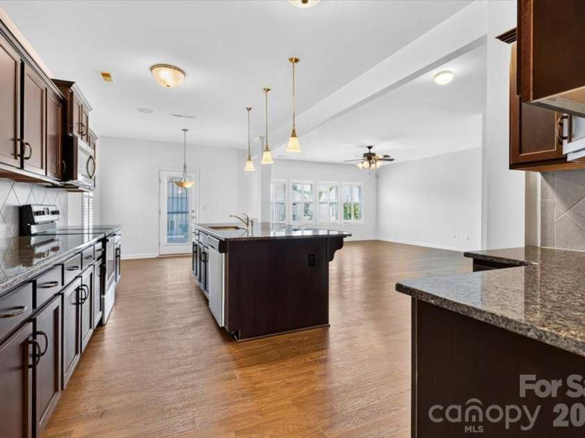 178 Fesperman Circle, Troutman, NC 28166.  MLS# CAR4400193, YatesRealty ID 34835. Kitchen view 1