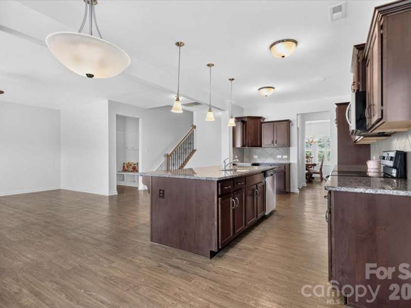 178 Fesperman Circle, Troutman, NC 28166.  MLS# CAR4400193, YatesRealty ID 34835. Kitchen view 2