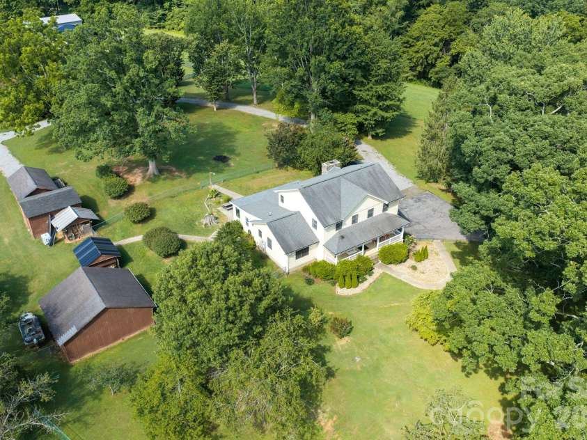 10 Old Turnpike Road, Mills River, NC 28759.  MLS# CAR4399387, YatesRealty ID 34836. Aerial